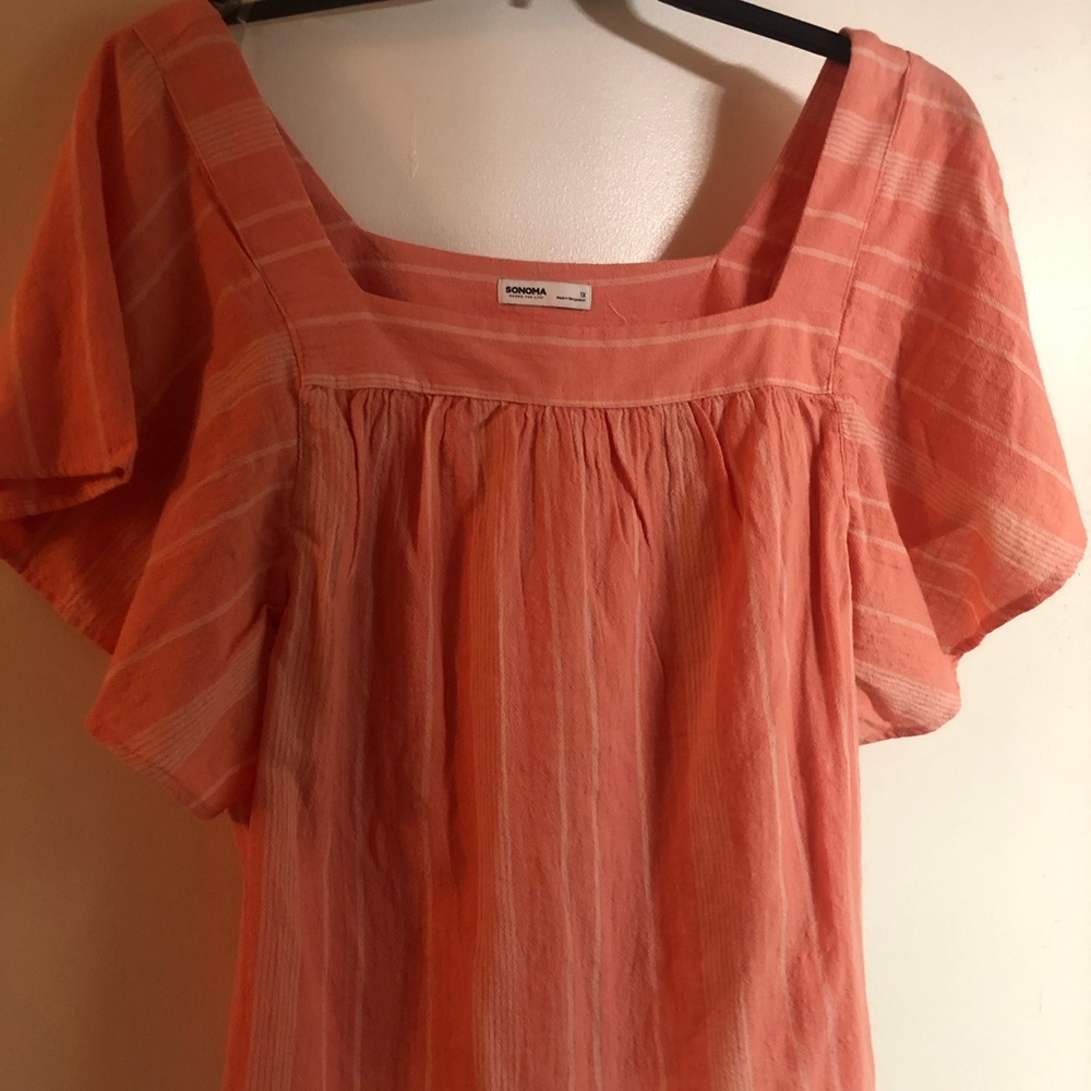 Ladies plus lightweight summer top
